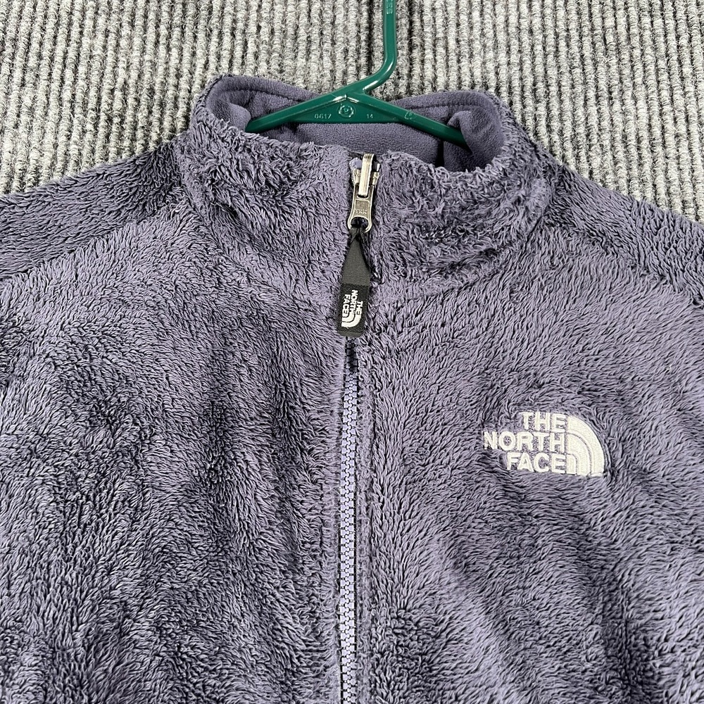 The North Face Sweatshirt Womens XS Extra Small Purple Long‎ Sleeve Full Zip